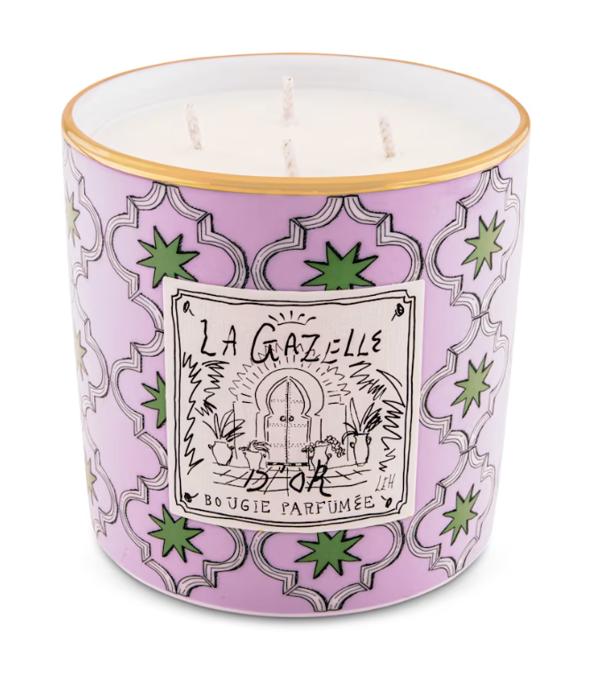 Profumi Luchino Large Scented Candle - La Gazelle D'or