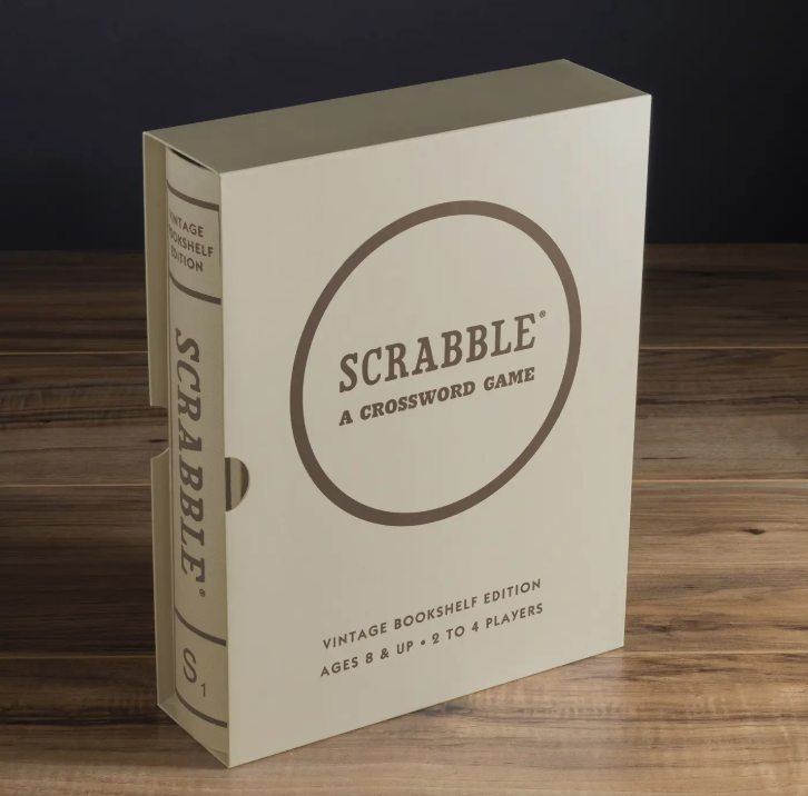 Scrabble Vintage Bookshelf Edition