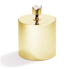 Hospitality Ice Bucket Gold & Crystal