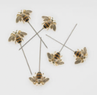 Stripey Bee Cocktail Picks