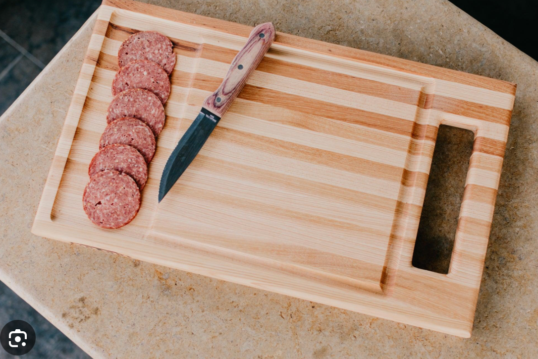 Handmade Hardwood Cutting Board Small