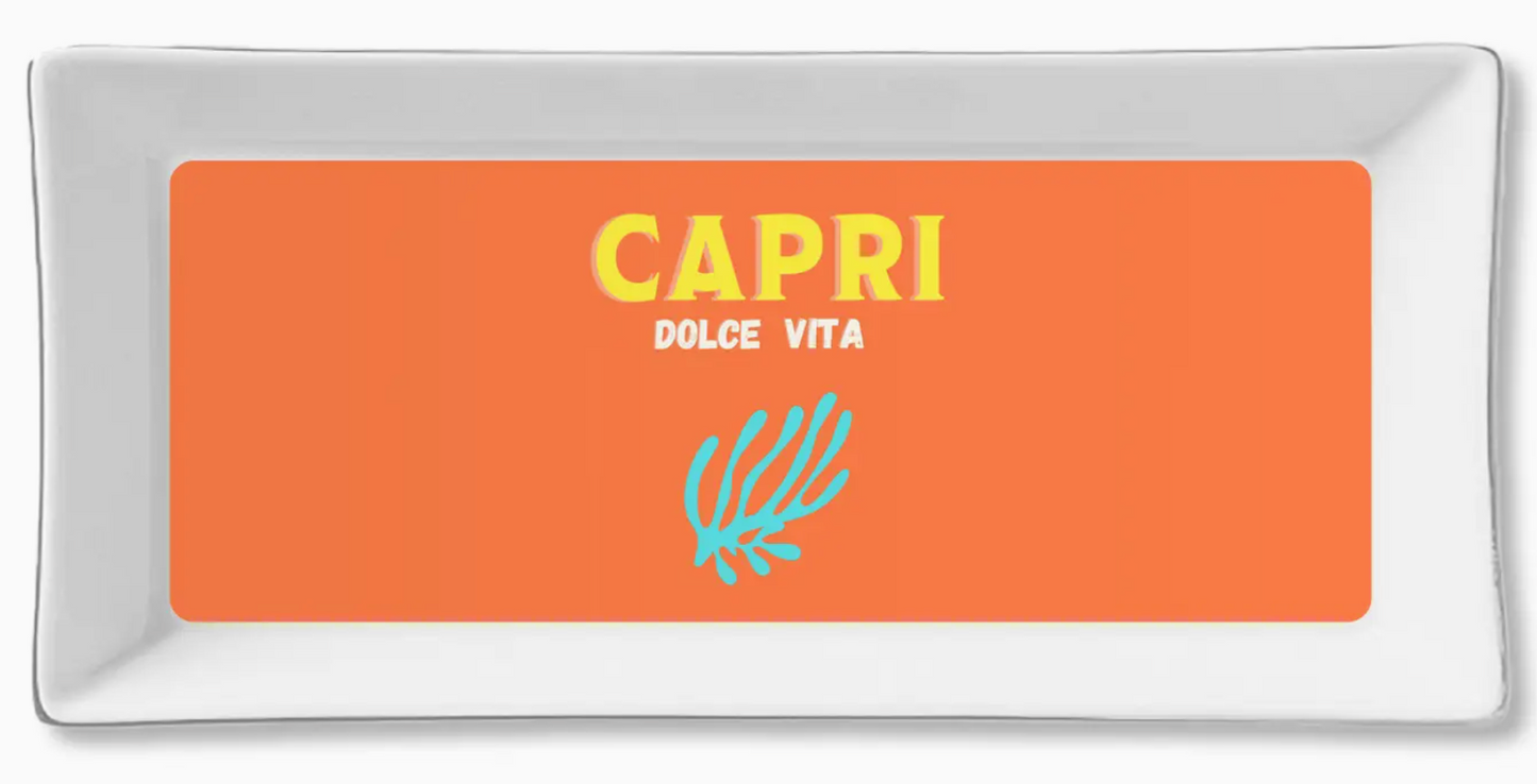 Ceramic Serving Tray Capri- Dolce Vita