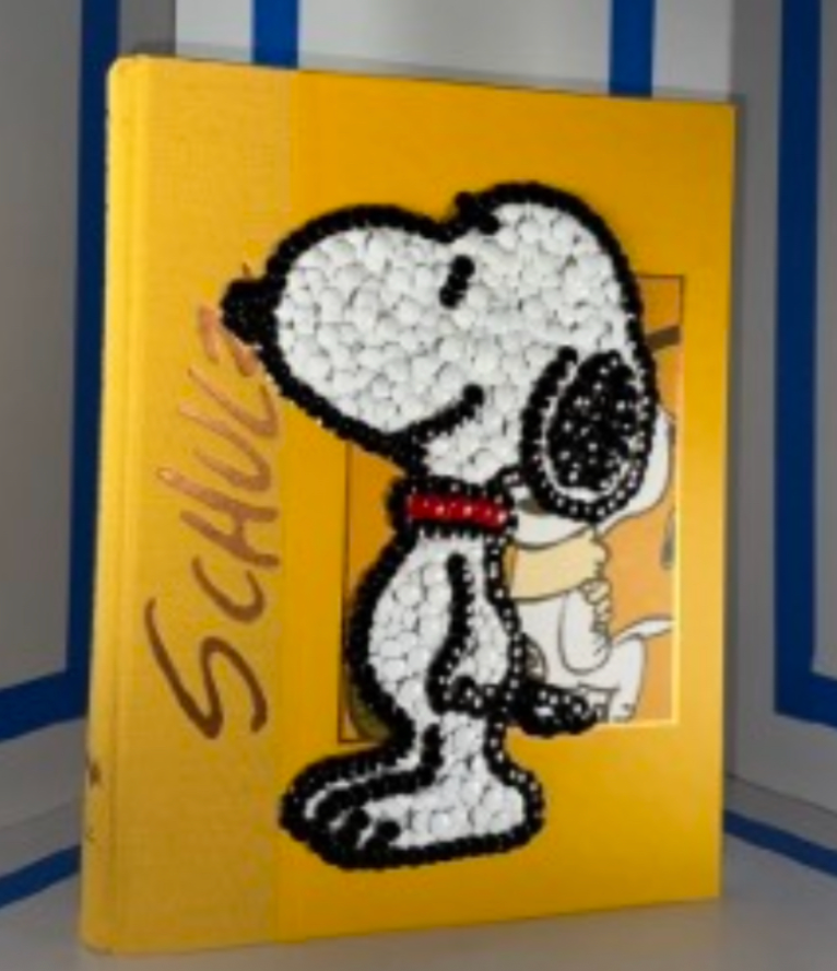 Embellished Snoopy Coffee Table Book