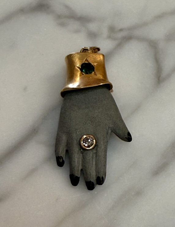Porcelain Hand Charm