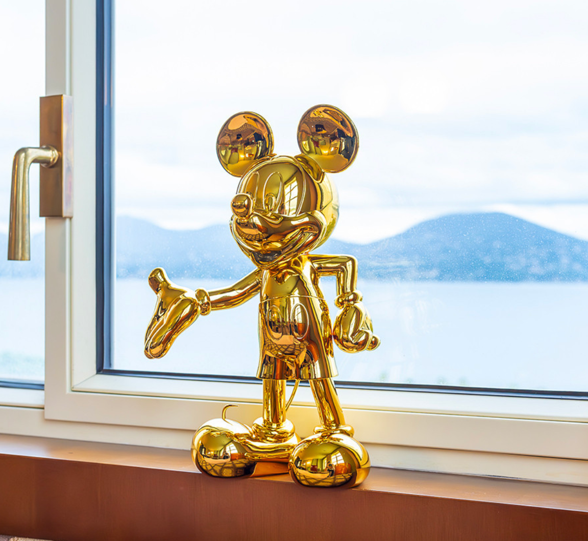 MICKEY WELCOME CHROMED - GOLD (Limited Edition)