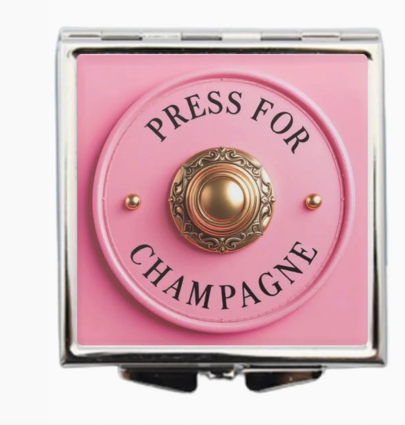 Champagne Lover Pocket Mirror