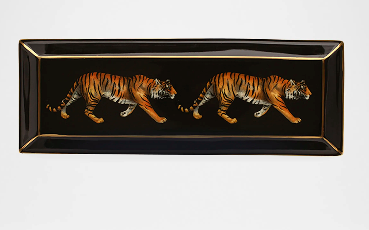 Twin Tiger Rectangular Tray