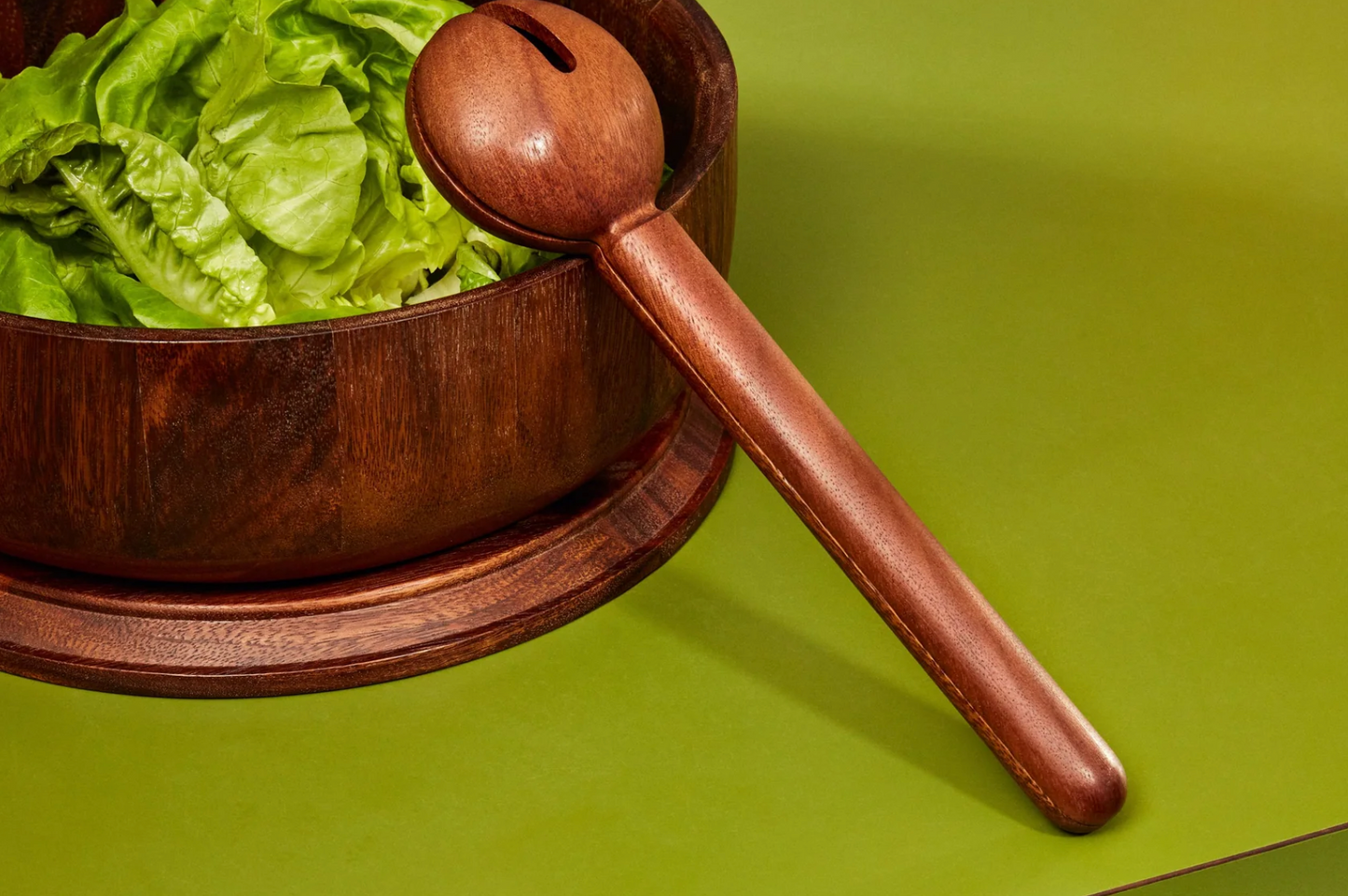 Salad Servers in Walnut Wood