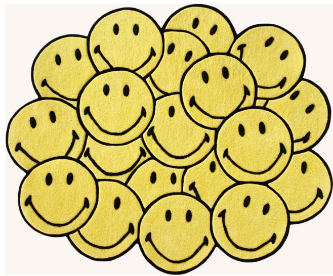 Smiley Bunch Area Rug 30” x 72” (Can be drop shipped in 24hrs)