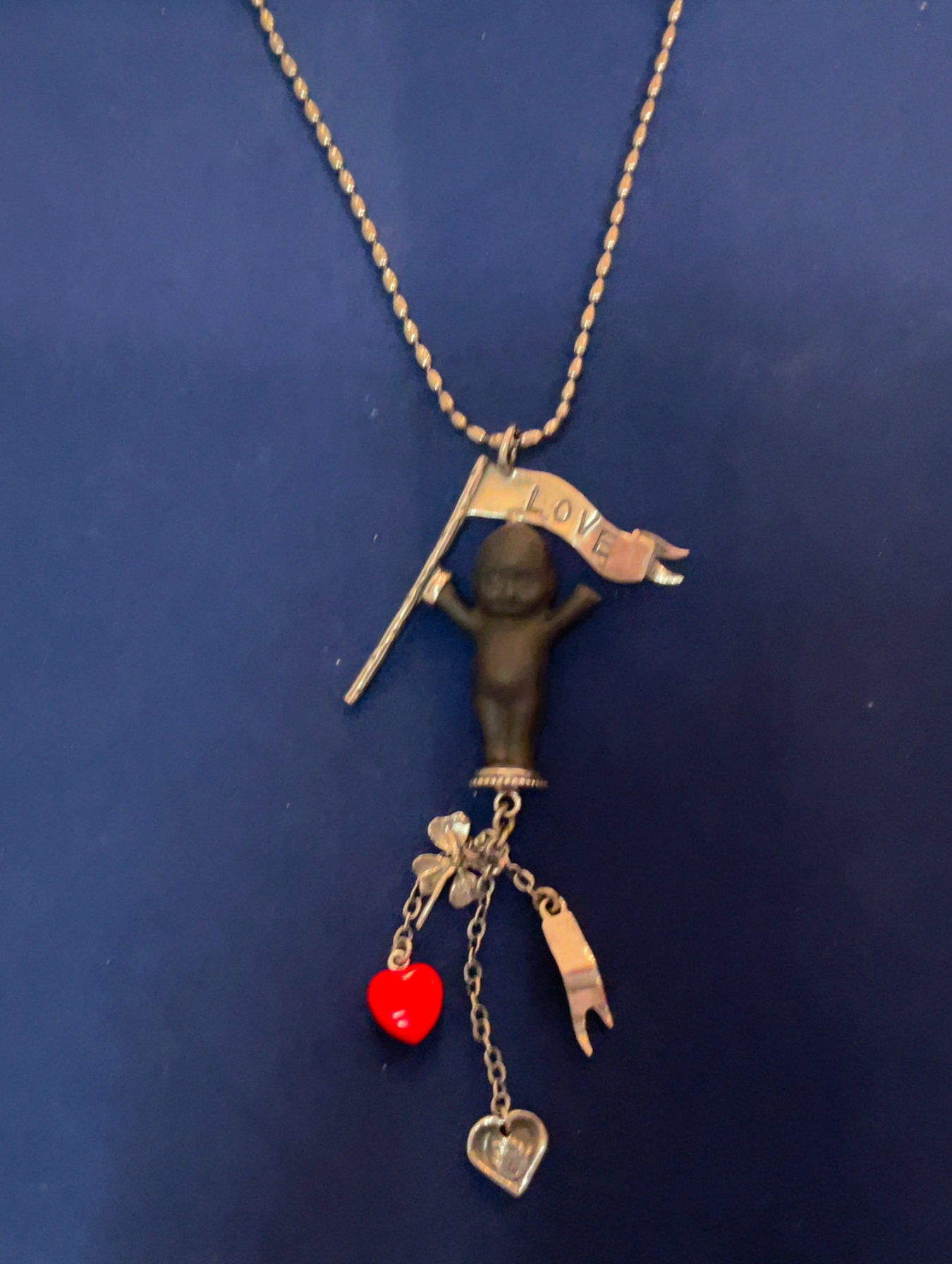 Love Baby Necklace (Black)