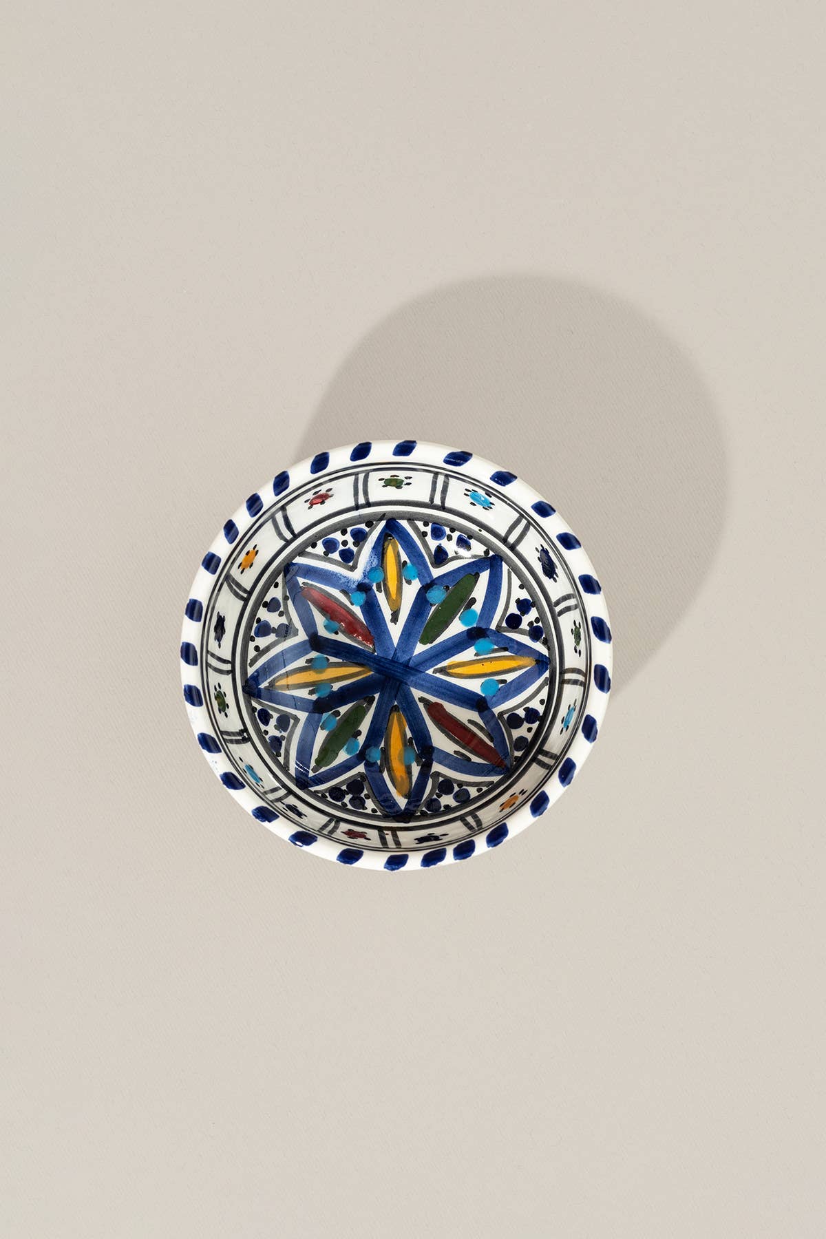 Ceramic Hand Painted Trinket Bowl
