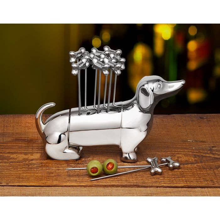 Dachshund Cocktail Pick Set
