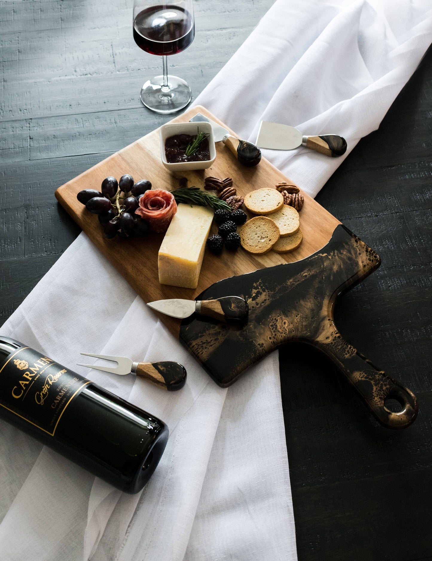 Resin Coated Cheese Knife Set