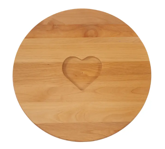 Happy Sparkly Gold Heart with Heart Spoon