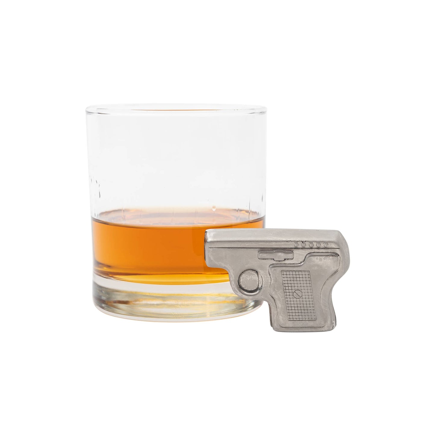 Whiskey Cubes - Gun in Set of 4