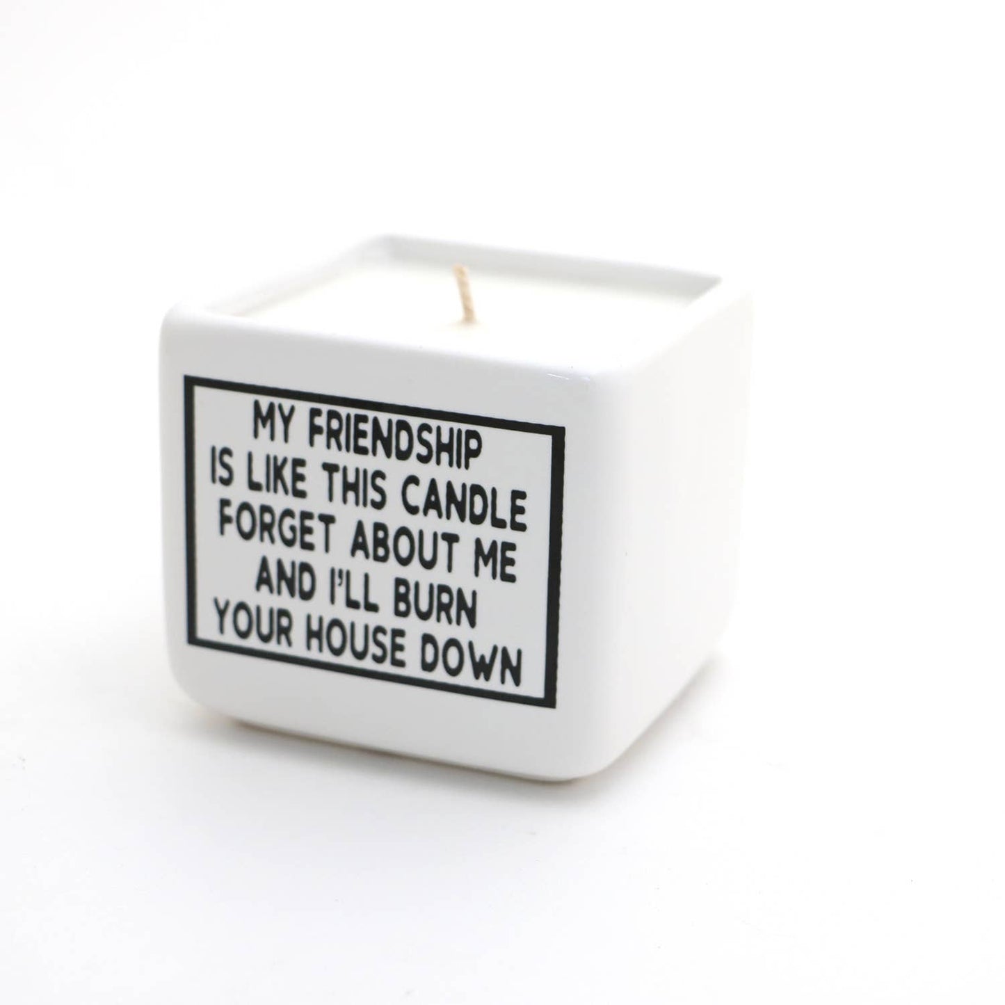 “My Friendship” unscented candle