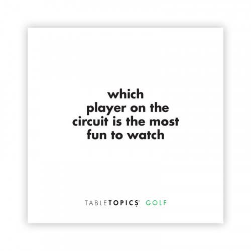 GOLF Card Game