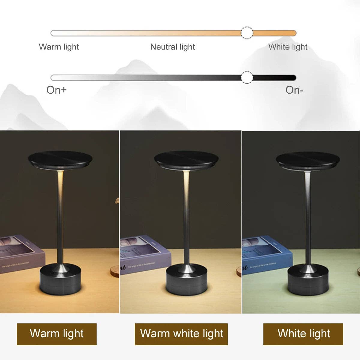 Metal Touch Lamp