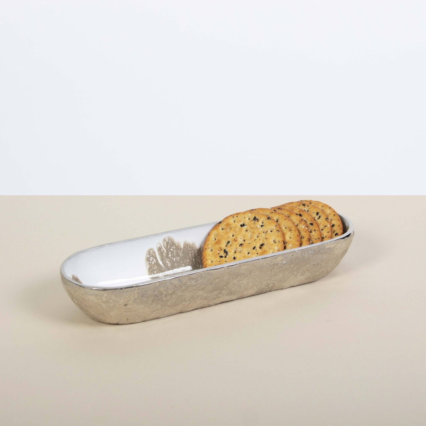 Milky Swirl Cracker Tray