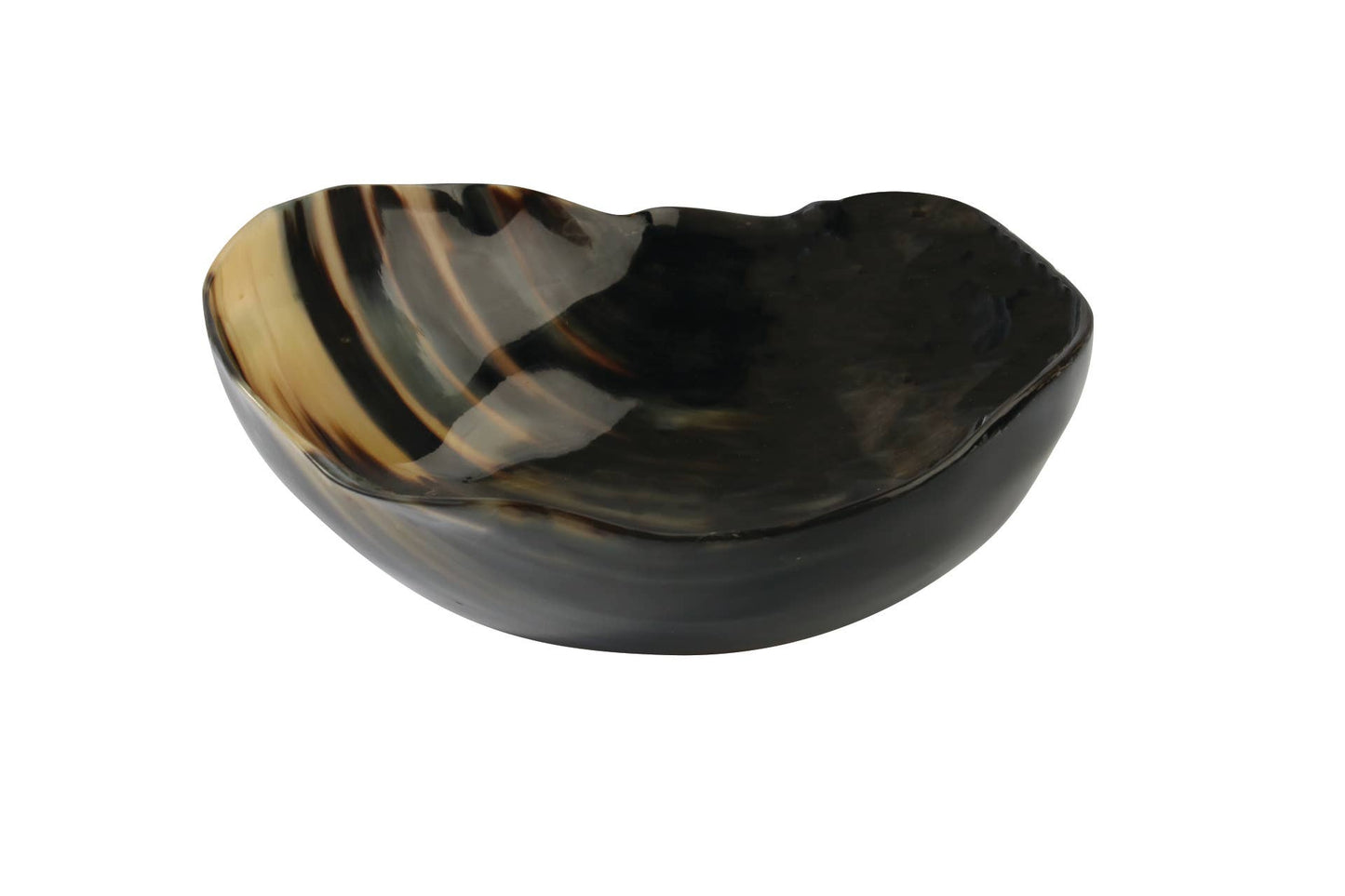 Horn Wavy Round Bowl