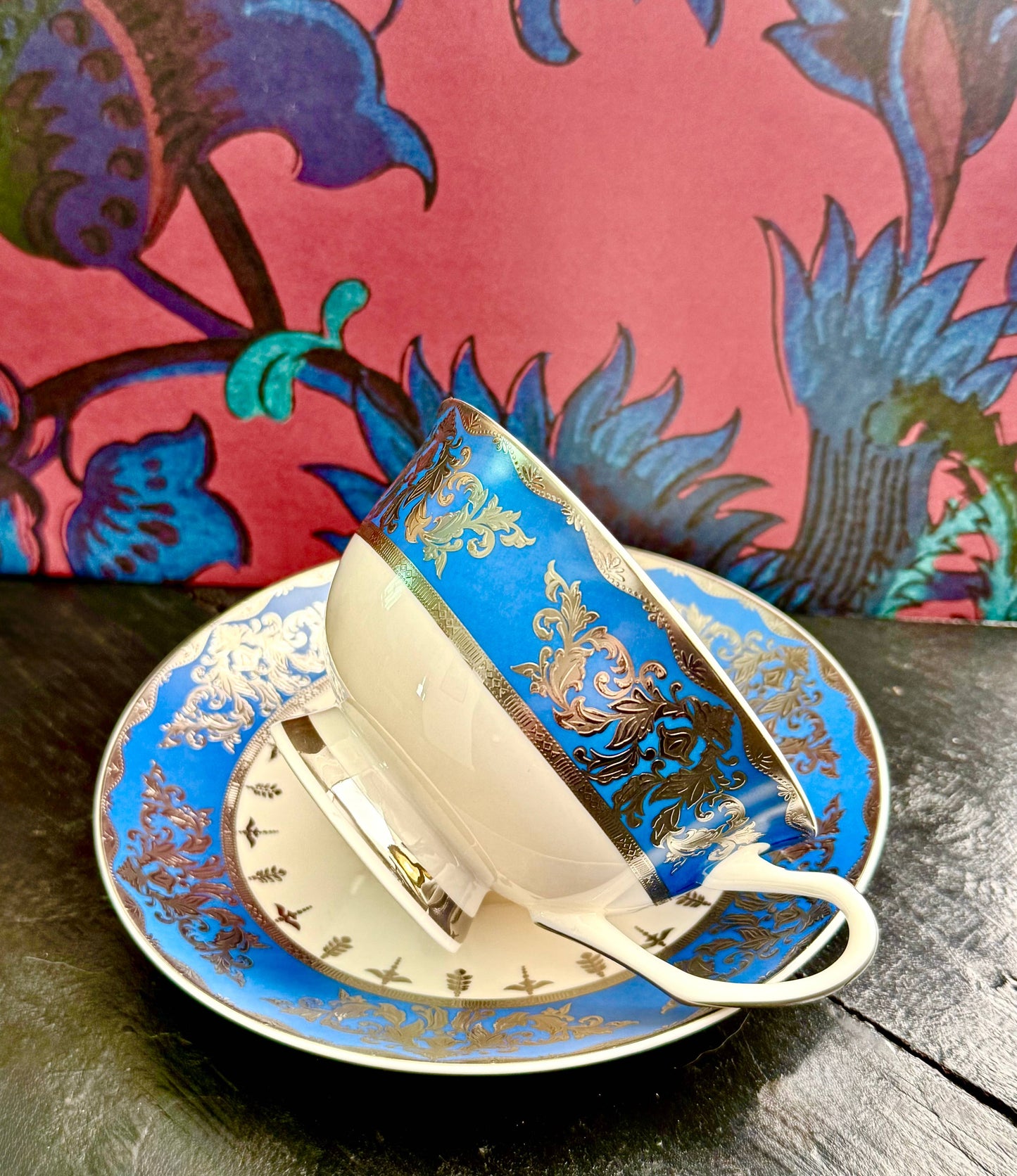 Madwoman cup and saucer