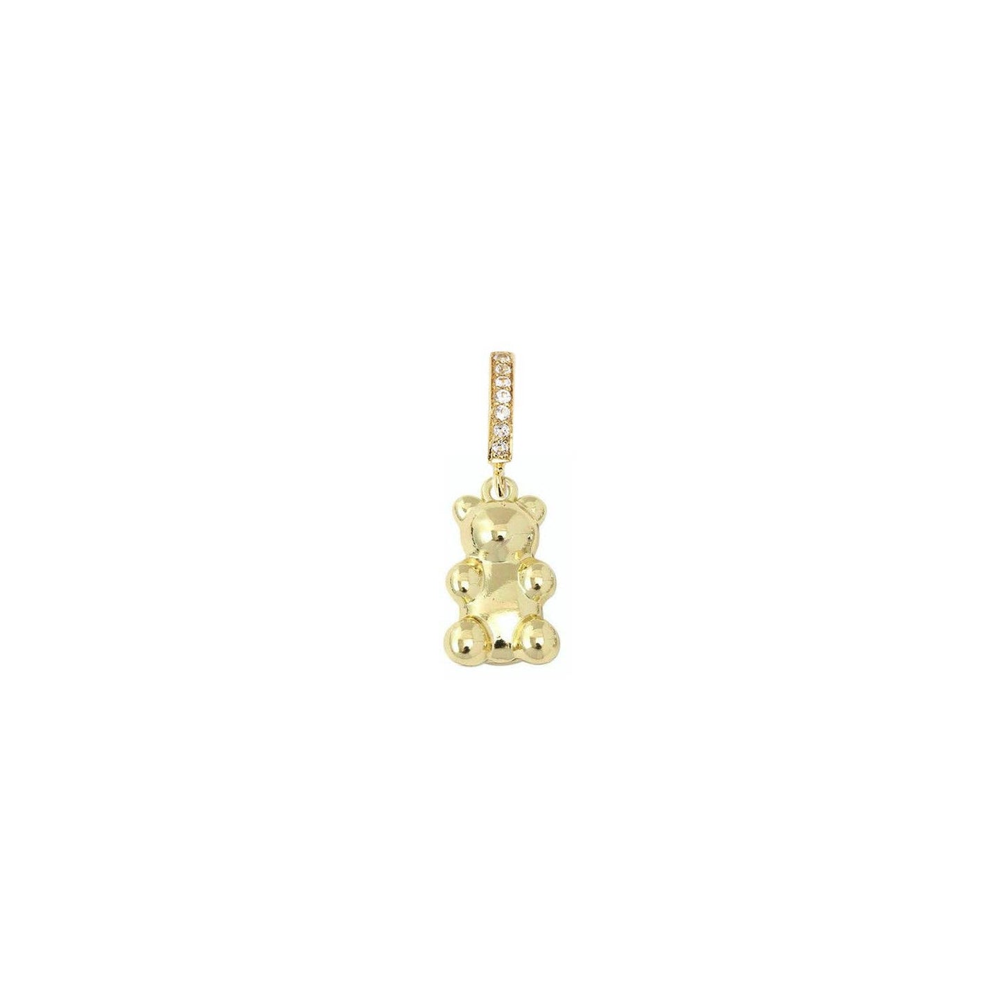 Gummy Bear Charm - Gold