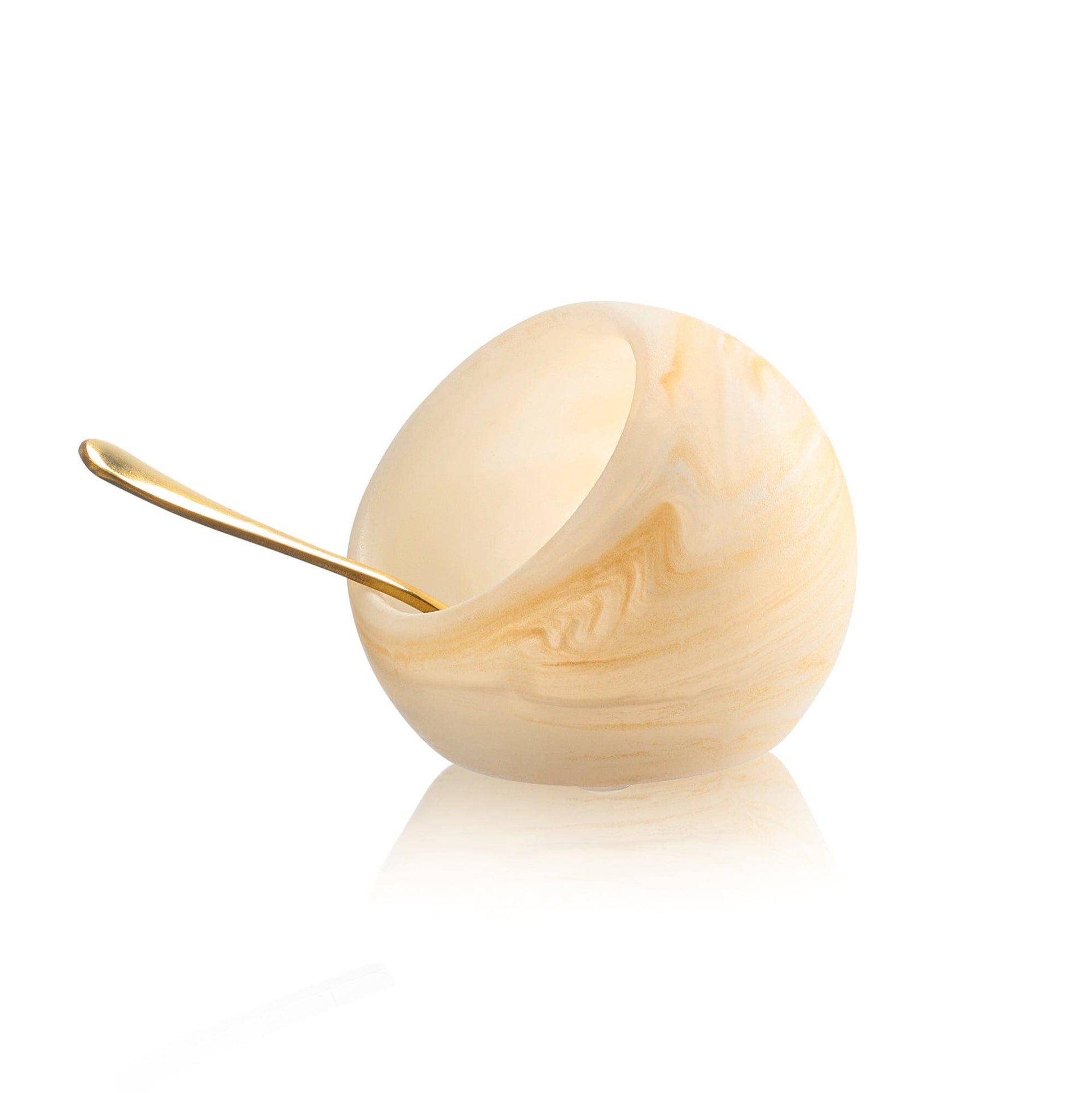 Resin Salt Cellar for Tabletop (Editor's Choice) - Gold