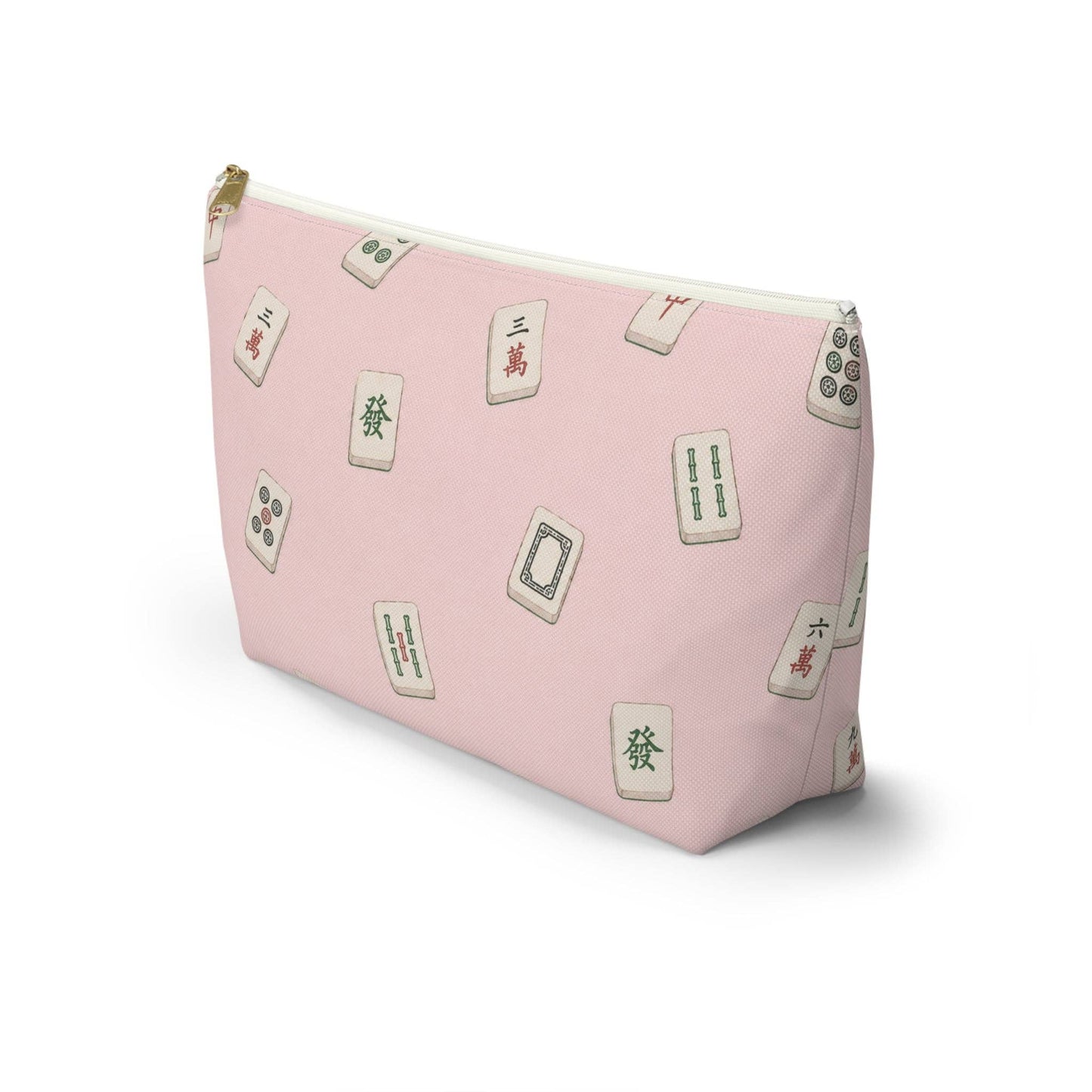 Chinatown Mahjong Tile Pouch 2 —  T-Bottom Travel Bag