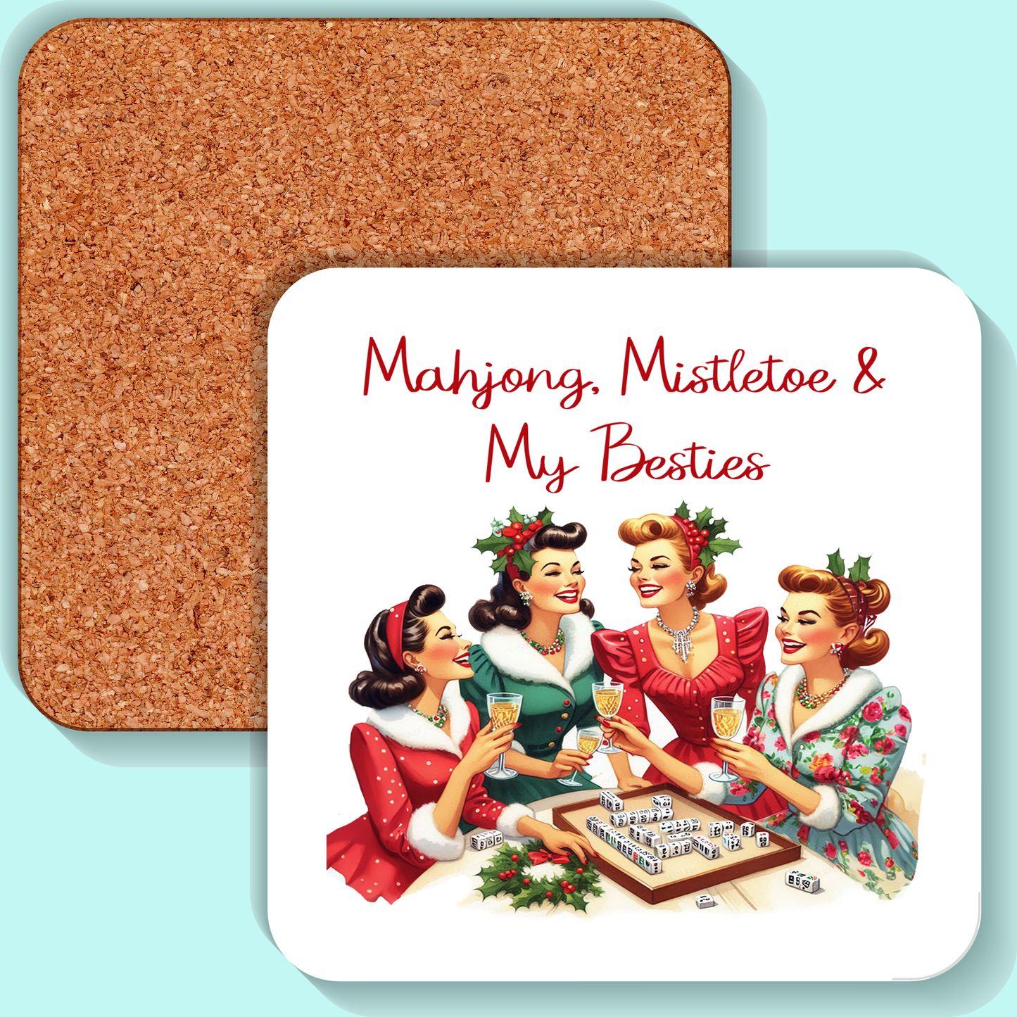 Mahjong Coaster, I crak myself up