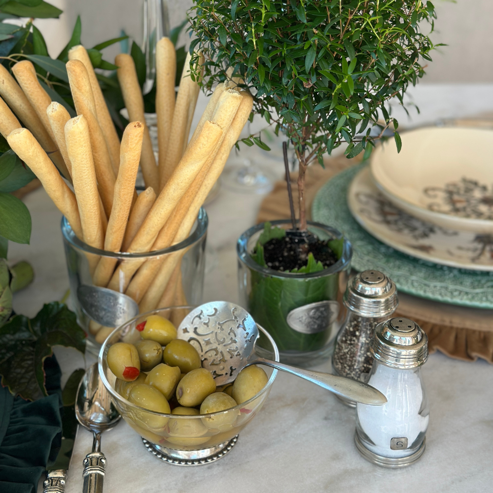 Vintage Slotted Spoon from Italy