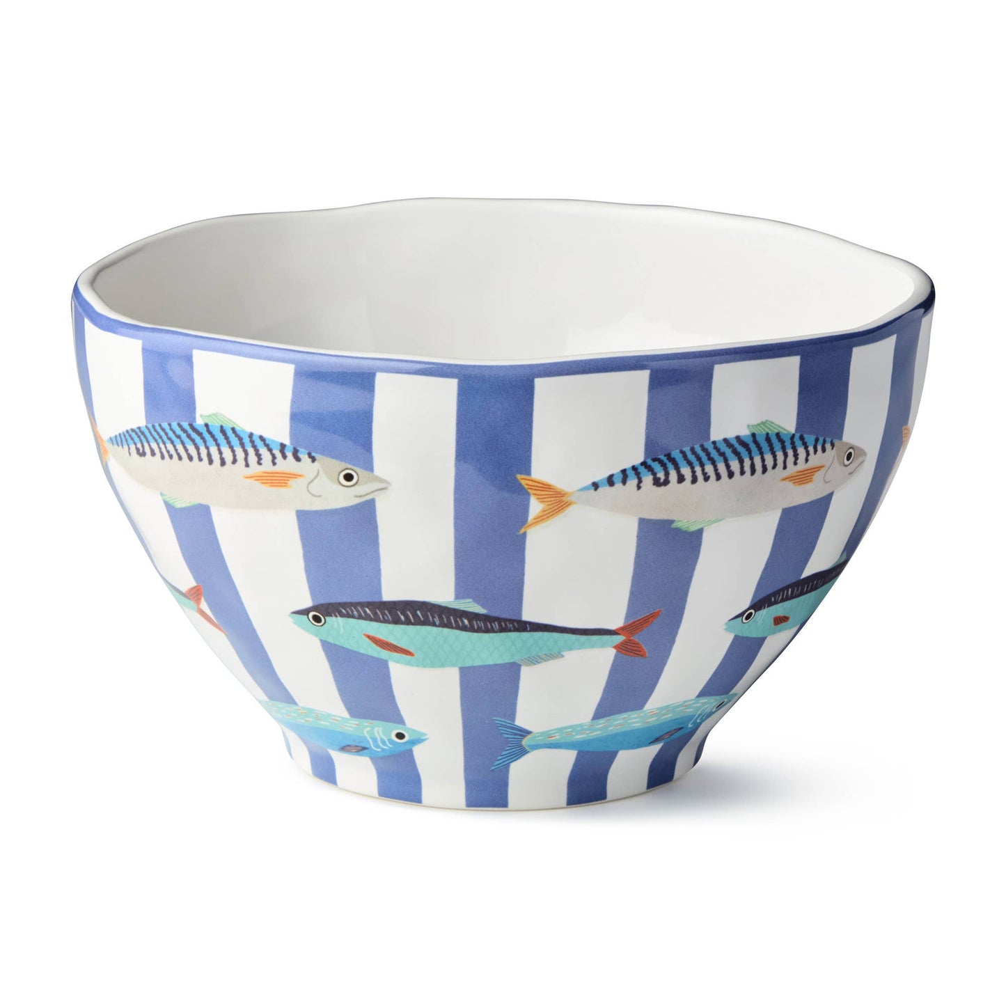 Something Fishy Deep Bowl, 9" x 5"