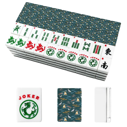 "Afternoon at the Sound" American Mahjong Tiles