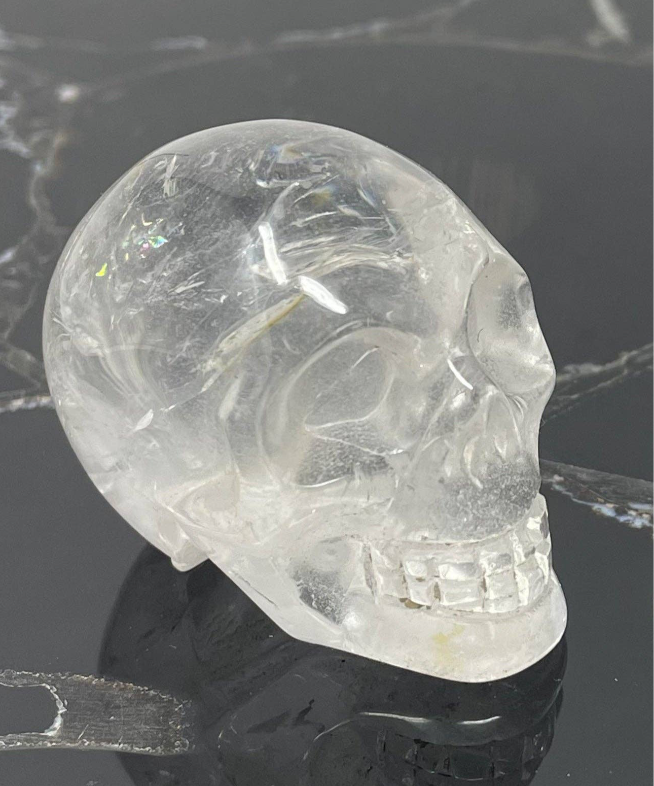 Clear Quartz Skull