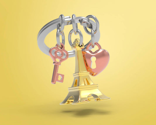 EIFFEL TOWER KEYRING