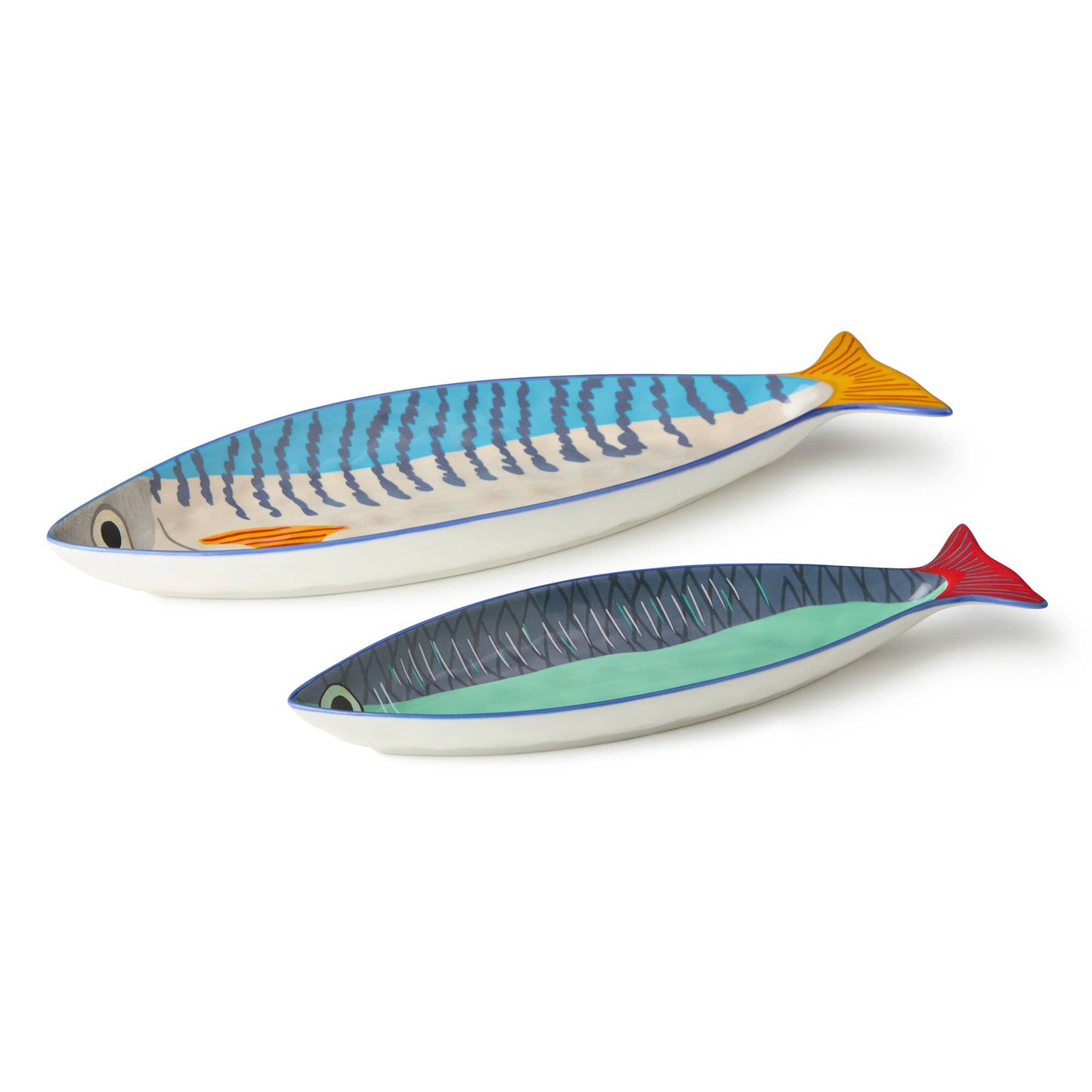 Something Fishy 3-D 2pc Fish Platter Set