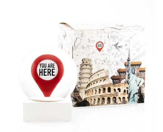 You are Here Snowglobe
