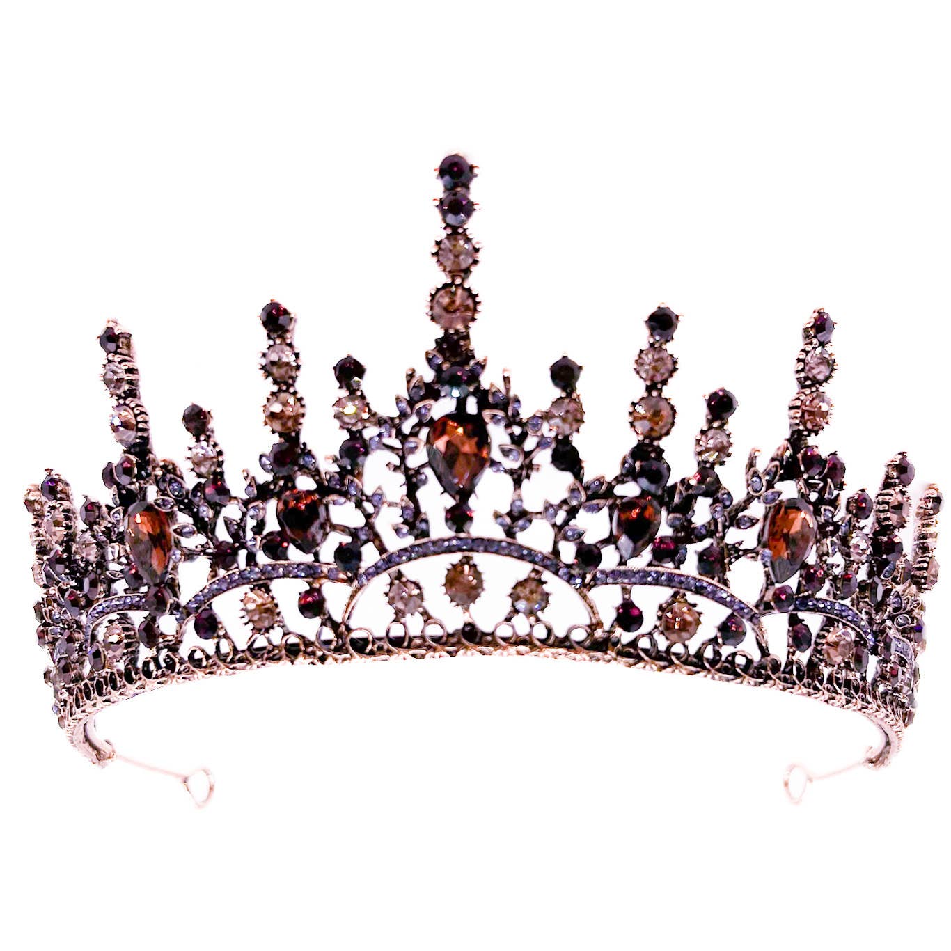 Copper and Purple Tiara