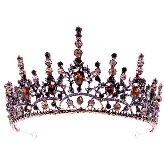 Copper and Purple Tiara