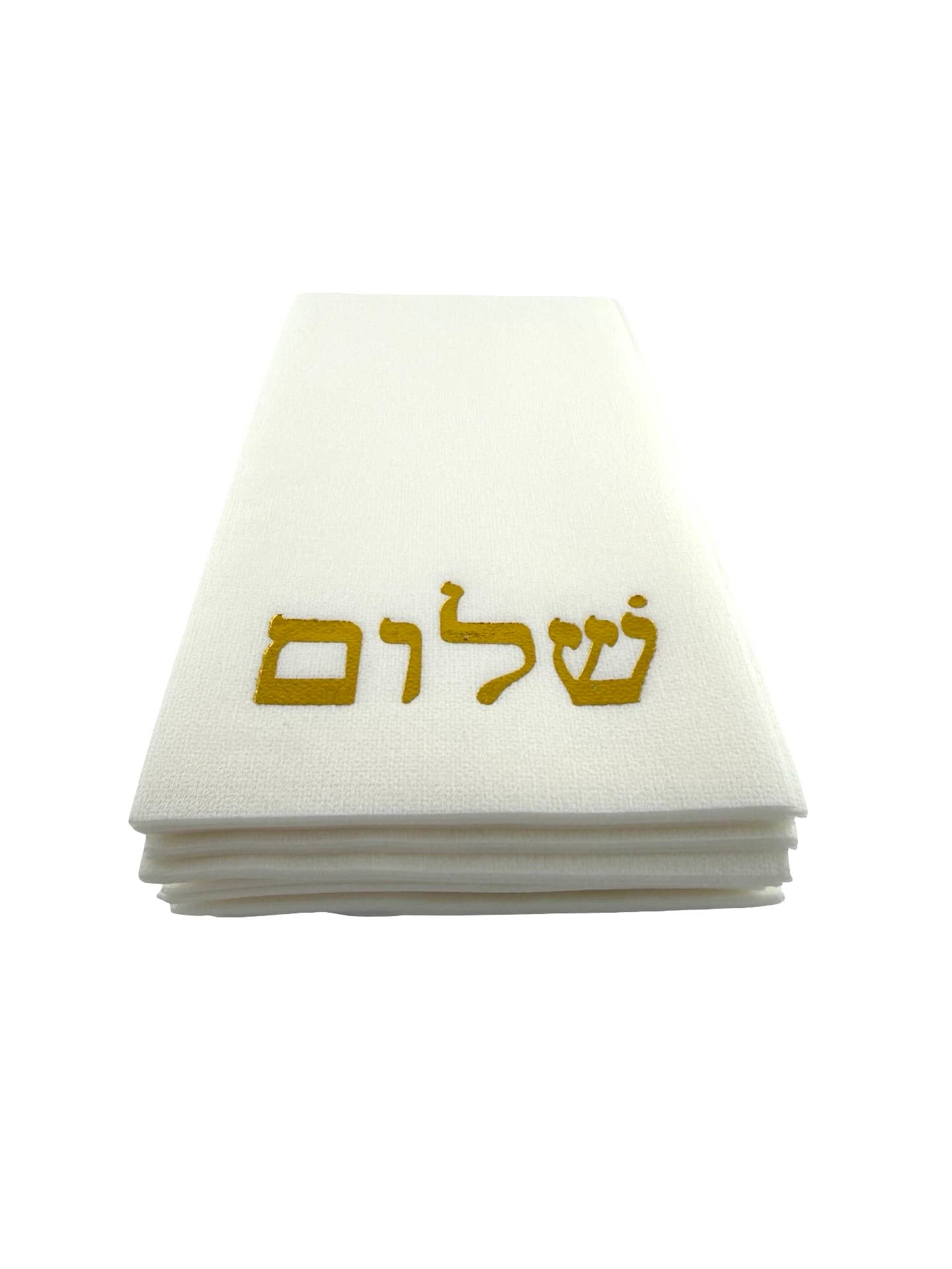 Linen-Feel Guest Towel Napkins, Shalom