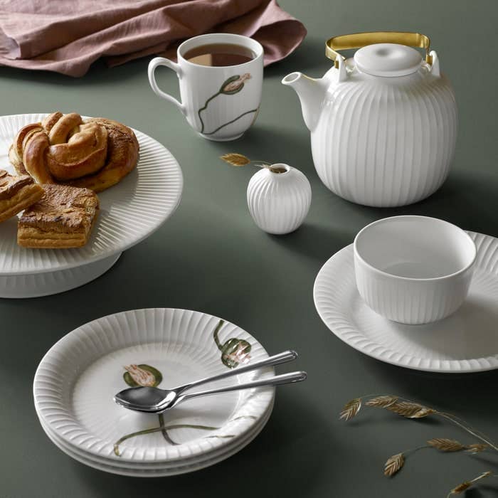 Kähler Hammershøi Porcelain Cake Stand - Thumbnail 3