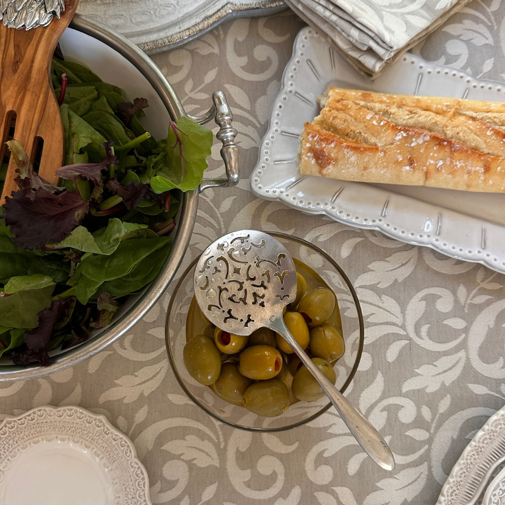 Vintage Slotted Spoon from Italy