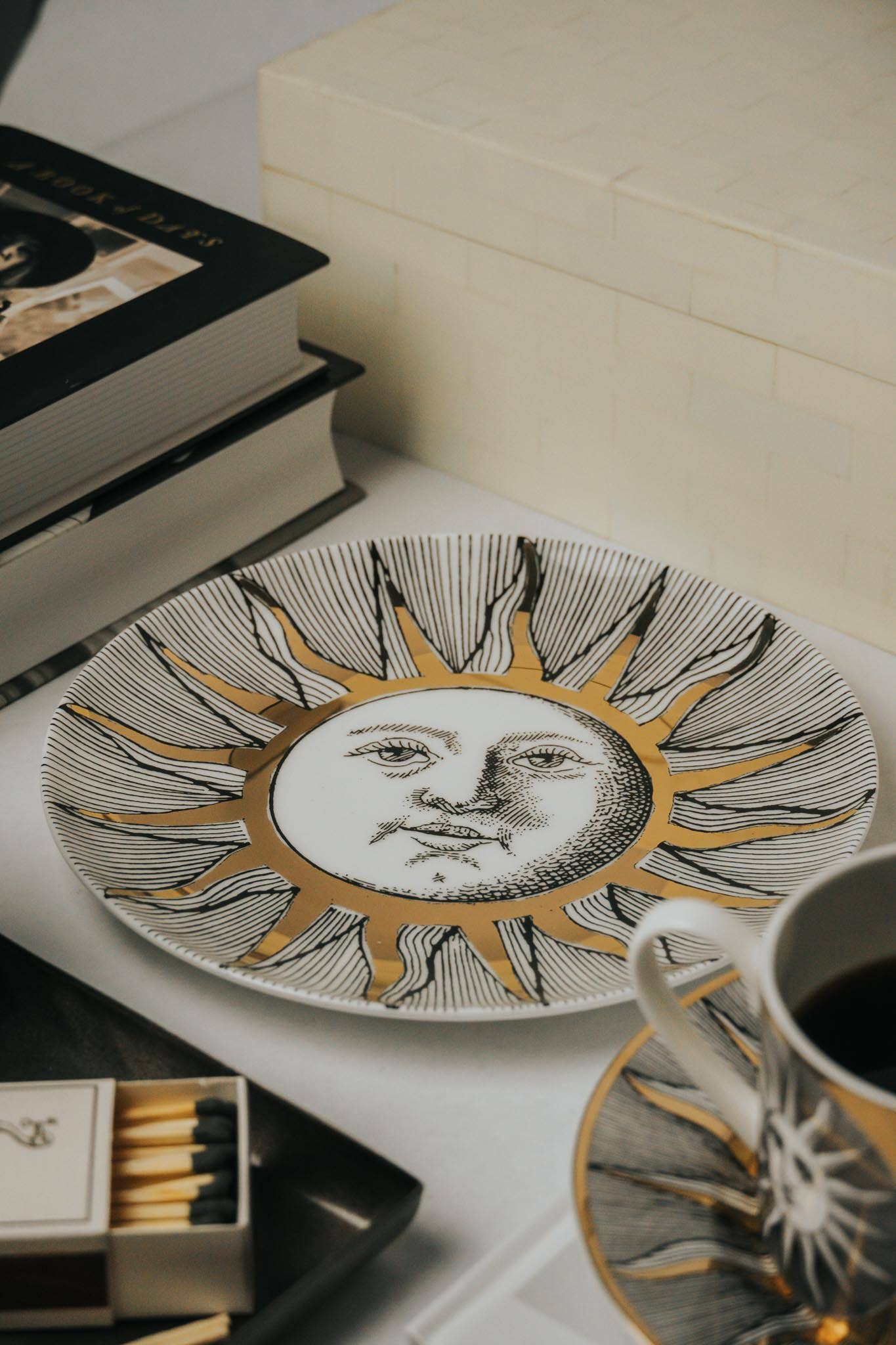 Radiant Horizon Ceramic Plate