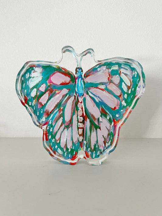 "Butterfly II" acrylic shelfie