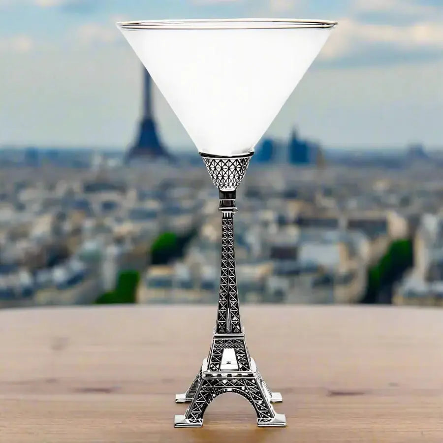 Landmark Eiffel Tower Martini Glass