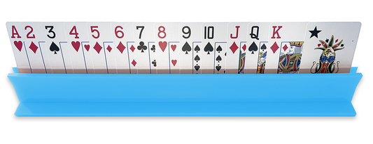Canasta Card Holder Bright Blue