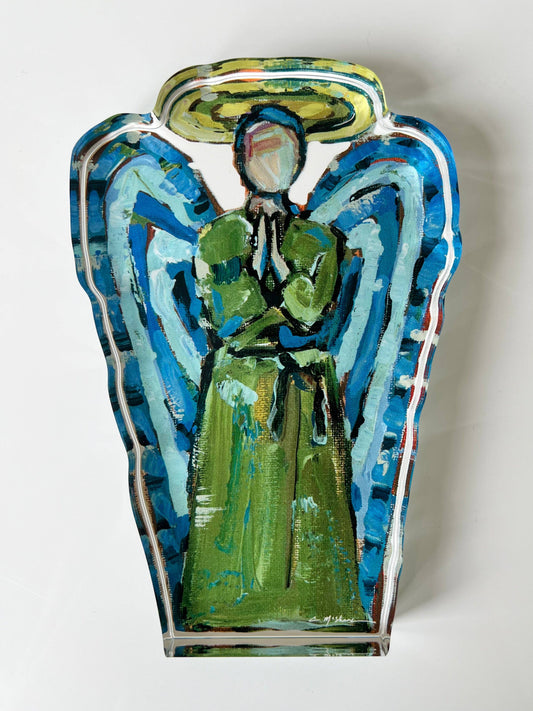 "Heavenly Angel Male" acrylic shelfie