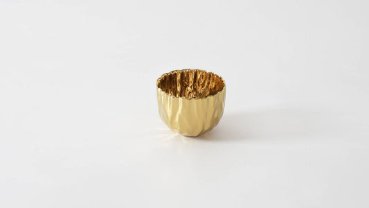 Gold Snack Bowl