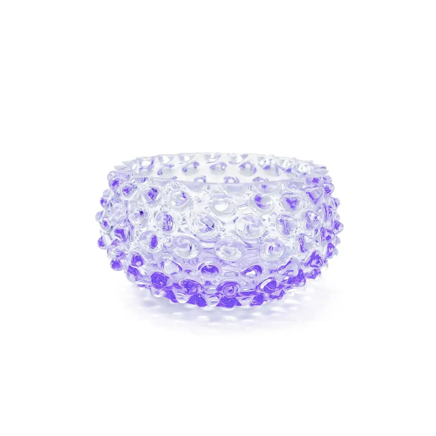 Handblown Bohemia Crystal Bowl - Small - Lilac