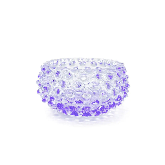 Handblown Bohemia Crystal Bowl - Small - Lilac