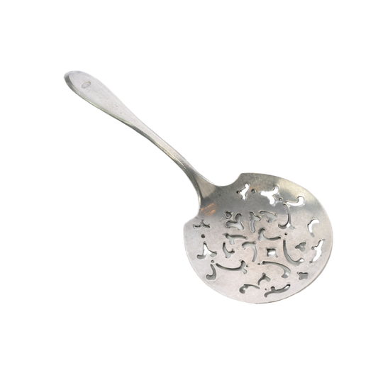 Vintage Slotted Spoon from Italy